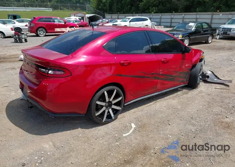 2016 Dodge Dart Gt из США, поврежденный, VIN 1C3CDFEB3GD701251